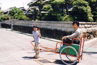 リサイクル人力車