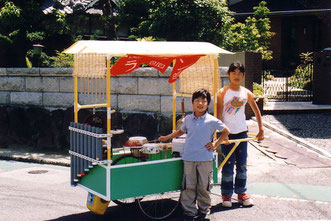 リサイクル楽器屋台　リサイクル楽器　手作り楽器