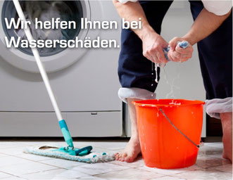 Schnelle Hilfe bei Wasserschäden