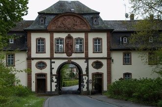Der Eingang zum Kloster Arnsburg