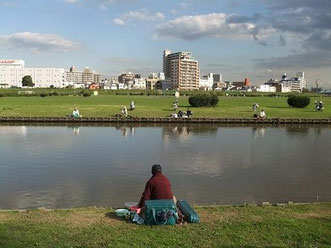 多摩川：Tama River, Tokyo