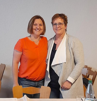 Katrin Barz und Martina Orth-Helbach