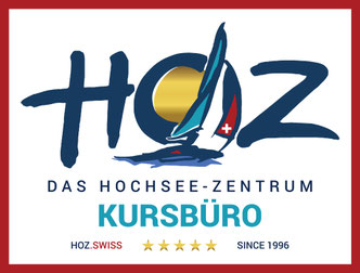 Logo des HOZ Hochseezentrum Kursbüros für professionelle Hochseeschein-Ausbildung und nautische Spezialkurse seit 1996.