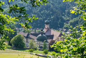 Fotografie des Klosters St. Trudpert in Münstertal