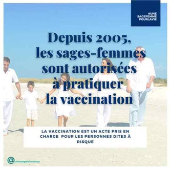 la vaccination par les sages femmes cabinet tuya firminy