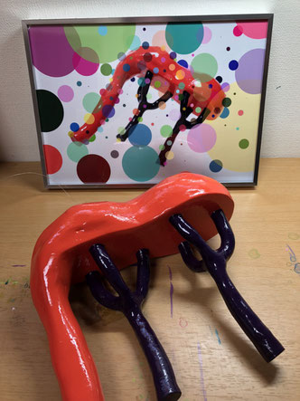 キノコと完成した「Picture」