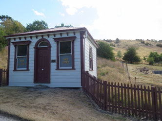 Ein ganz wichtiger Ort in St. Bathans - The Gold Office! 