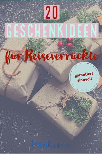 20 Geschenkideen für Weihnachten - Pinterest-Bild