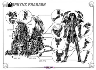 Esfinge (Sphinx) de la Estrella Celestial de la Bestialidad (天獣星スフィンクス)