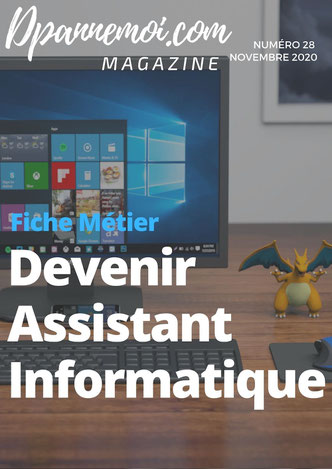 fiche métier devenir assistant informatique
