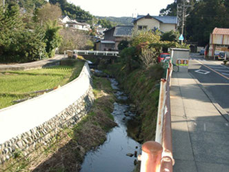 草薙神社への道