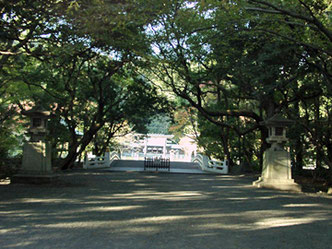 静岡縣護國神社 参道