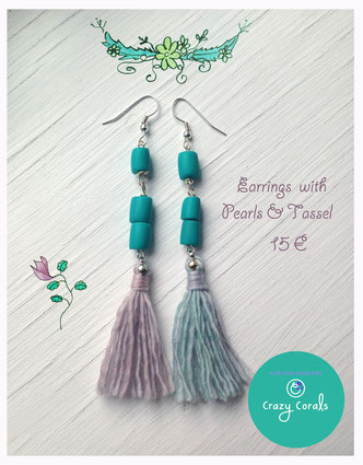 Boho-Earrings by Crazy Corals Costume Jewellery