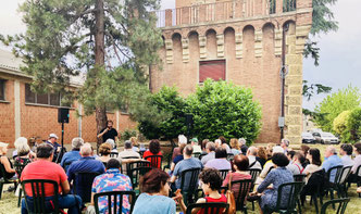 Conferenza di Maurizio Armanetti durante il Festival dei Sensi a Bologna