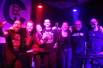    v. L.: Matze, Stefan, Beate, Maik, Karo, Axel, Markus
