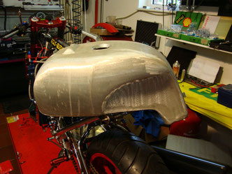 Alu Tank der Firma Sauer