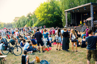 Foto der Fontänefest-Bühne