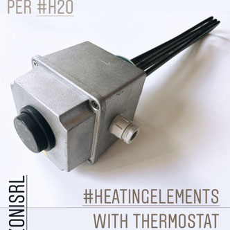 resistenze con termostato e teleruttore Lorenzoni