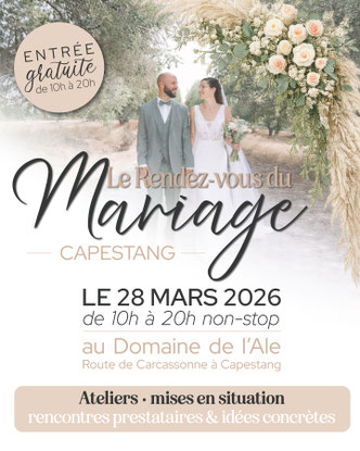 Salon du mariage Domaine de l'Ale - 28 Mars 2026