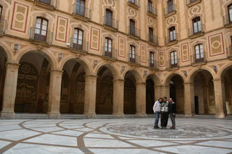 En el Monasterio de Montserrat (Parque Natural de la Montaña de Montserrat) Catalunya