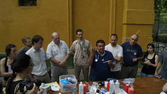 Los más experimentados veterinarios de Argentina participaron juntos en el curso del IBT en La Plata