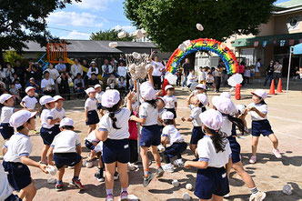 幼保連携型認定こども園 大浜幼稚園 千葉県 船橋市 薬円台 年間の主な行事について 秋 うんどうあそび