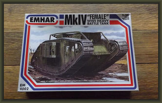 Emhar No. 4002 Brit. Mk.IV "Female" Tank