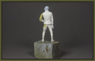 Airfix 54mm American Soldier 1775 Figure Conversion Building Stages