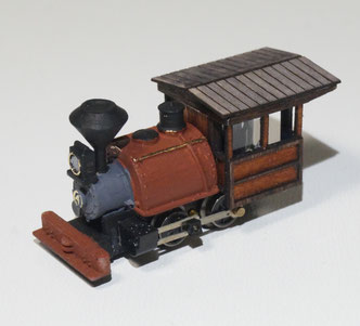 N-scale 0-4-0 Porter (metal/ wood) RTR