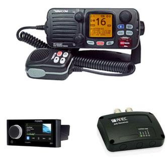 Postes VHF , radio 