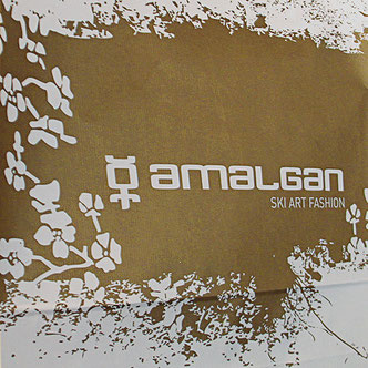 XL Papiertasche gold