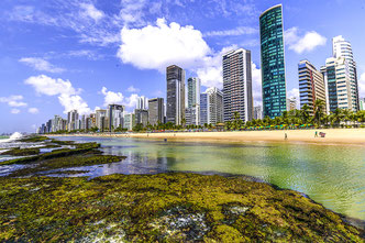 recife, boa viagem, skyline, meer, strand, brazil, zentrum, oxente, menschen, leben, stadt, klimafreundlich,
