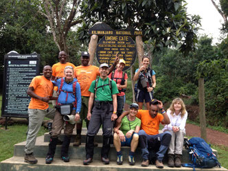 Kilimanjaro, Gipfelerfolg am Kilimanjaro über die Machame Route, AMICAL alpin Kilimanjaro