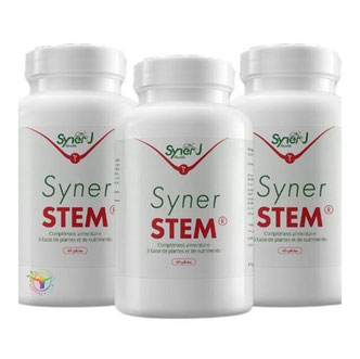 lot de 3 boites synerstem compléments alimentaires SynerJ-Health SynerStem
