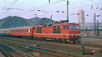 DB 180 006 am 01.04.1993 in Leipzig Hbf