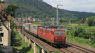 DB 180 013 am 07.06.2013 in Königstein