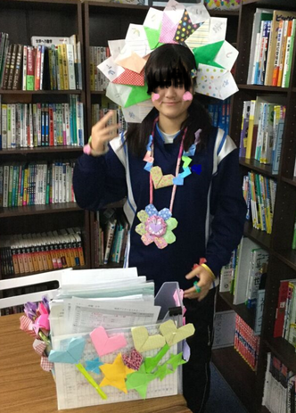 小学校の職場体験で最終日に小学生達からプレゼントをたくさんもらいました!
