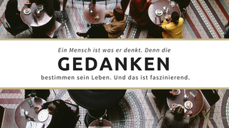 Deine Gedanken bestimmen Dein Leben. Von Martina M.Schuster