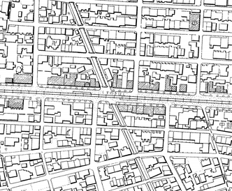 名古屋市都市計画基本図(昭和33年)より