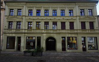 [Quelle: Wikimedia Commons, Grünstr. 10, Berlin/Köpenick. Urheber: Clemensfranz]