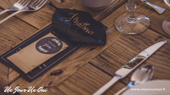 Imprimer les menus, cavaliers de table et livrets - Un Jour Un Oui