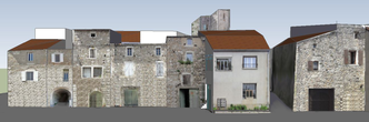 Projet 3D Photo, vue de la Molle.