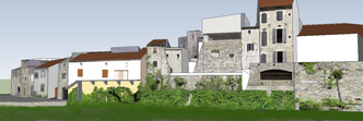 Projet 3D Photo, vue de l'ardeche.