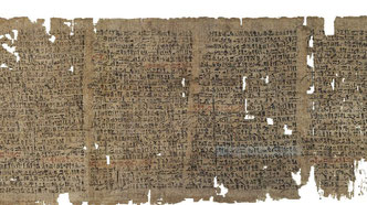 Papyrus  Thebes 1645–1550 av JC