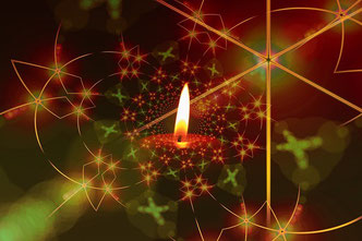 Advent, Weihnachten, 1 Kerze