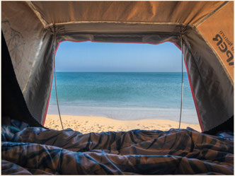 SCHLAFZIMMER MIT AUSSICHT - Erwachen im Winderabandi Camp