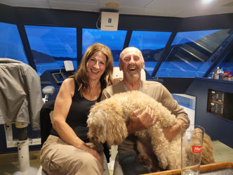Gail und Brain mit "Hundsi" Piper