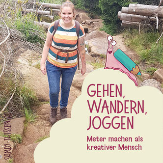 Gehen, sich bewegen als kreativer Mensch, Inspiration holen