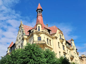 Building housing the Riga Art Nouveau Museum