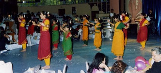 Diwali en Florida Park con alumnas del Geeta Ashram